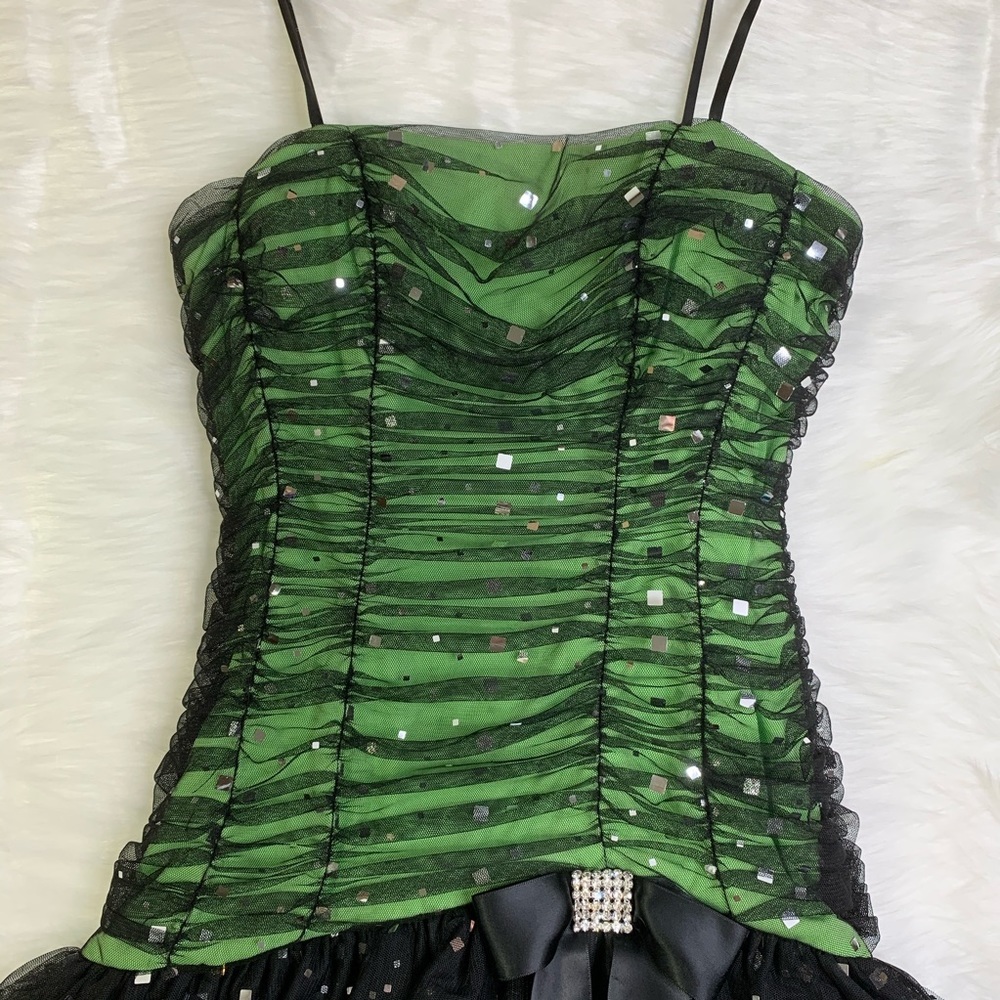 ✨Blondie Nites Sparkle Mini Dress 7 - Picture 3 of 6